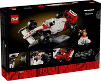 LEGO Icons McLaren MP4/4 & Ayrton Senna 10330 Formula 1 Model Building Set 693 Pieces