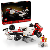 LEGO Icons McLaren MP4/4 & Ayrton Senna 10330 Formula 1 Model Building Set 693 Pieces