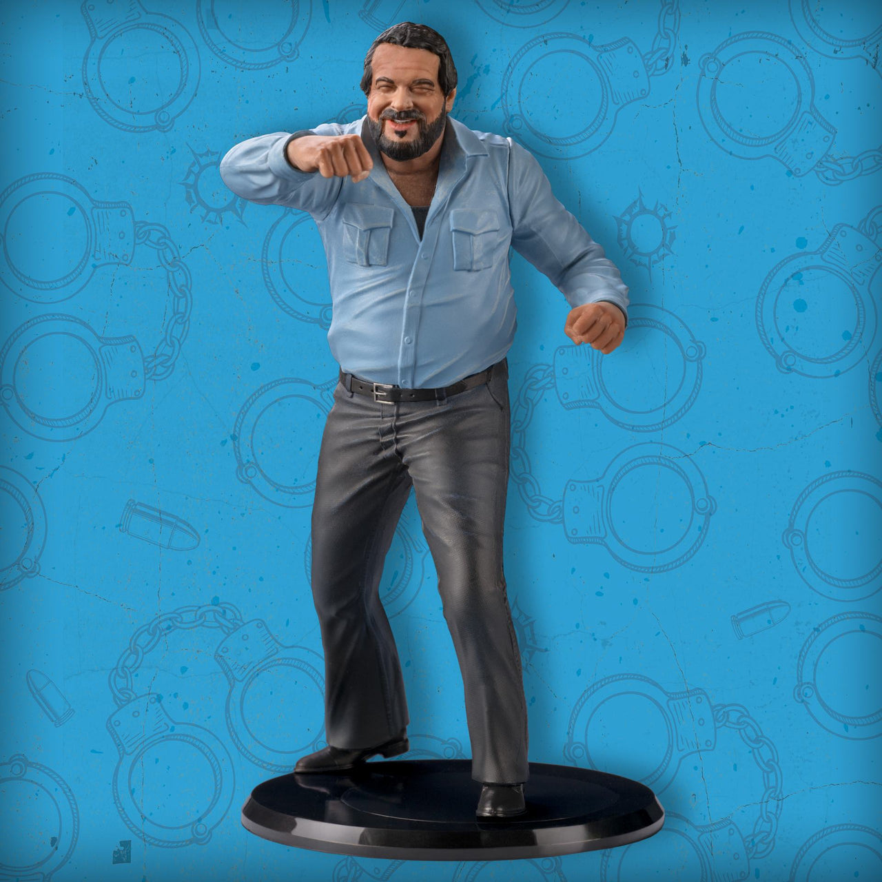 Infinite Statue Bud Spencer Commissario Rizzo 1/12 Scale 16cm PVC Figure