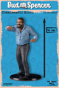 Infinite Statue Bud Spencer Commissario Rizzo 1/12 Scale 16cm PVC Figure