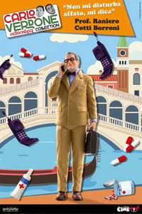 Infinite Statue Carlo Verdone Raniero Cotti Borroni Cine-Mini 12cm PVC Figure
