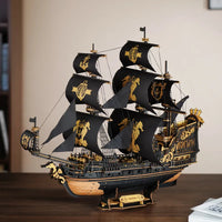 ROKR The Seahorse Barque 3D Wooden Ship Puzzle MCB02