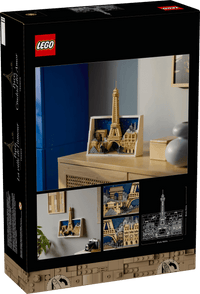LEGO Architecture Paris – City of Love 21064 | 958-Piece Paris Skyline Wall Art Set for Adults