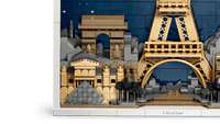 LEGO Architecture Paris – City of Love 21064 | 958-Piece Paris Skyline Wall Art Set for Adults