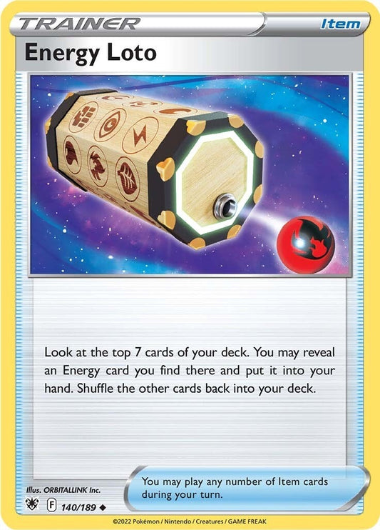 Image for Energy Loto (140/189) (SWSH10: Astral Radiance) - Pokemon