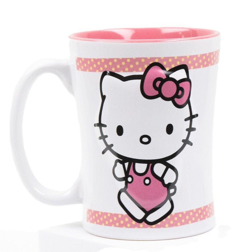 Pyramid Hello Kitty Embossed Mug 13.5oz with Gift Box