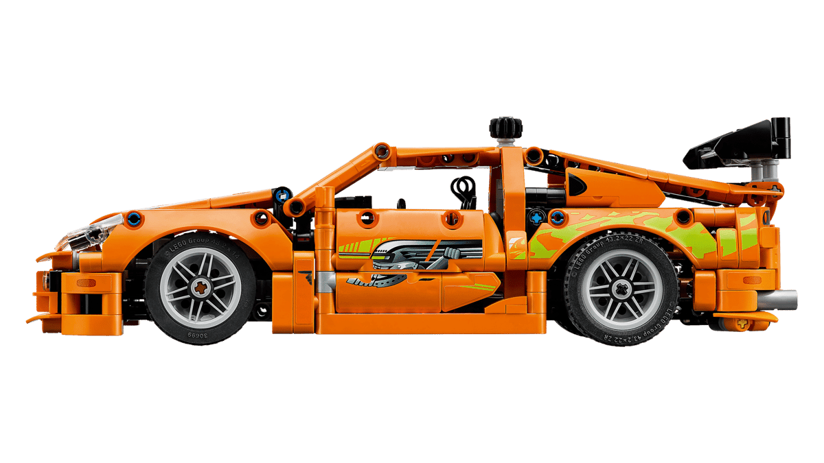 LEGO Technic Fast & Furious Toyota Supra MK4 42204 – 810-Piece Sports Car Building Set