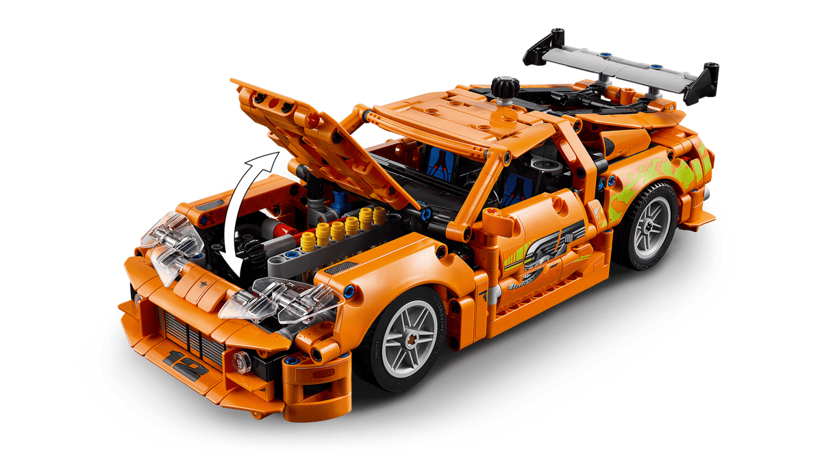 LEGO Technic Fast & Furious Toyota Supra MK4 42204 – 810-Piece Sports Car Building Set