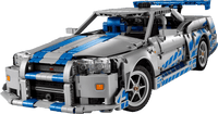 LEGO Technic 2 Fast 2 Furious Nissan Skyline GT-R (R34) 42210 – Fast & Furious Collectible Car Building Set