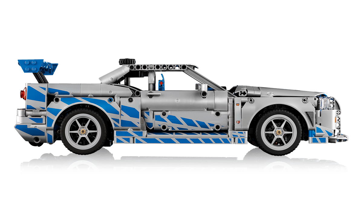 LEGO Technic 2 Fast 2 Furious Nissan Skyline GT-R (R34) 42210 – Fast & Furious Collectible Car Building Set