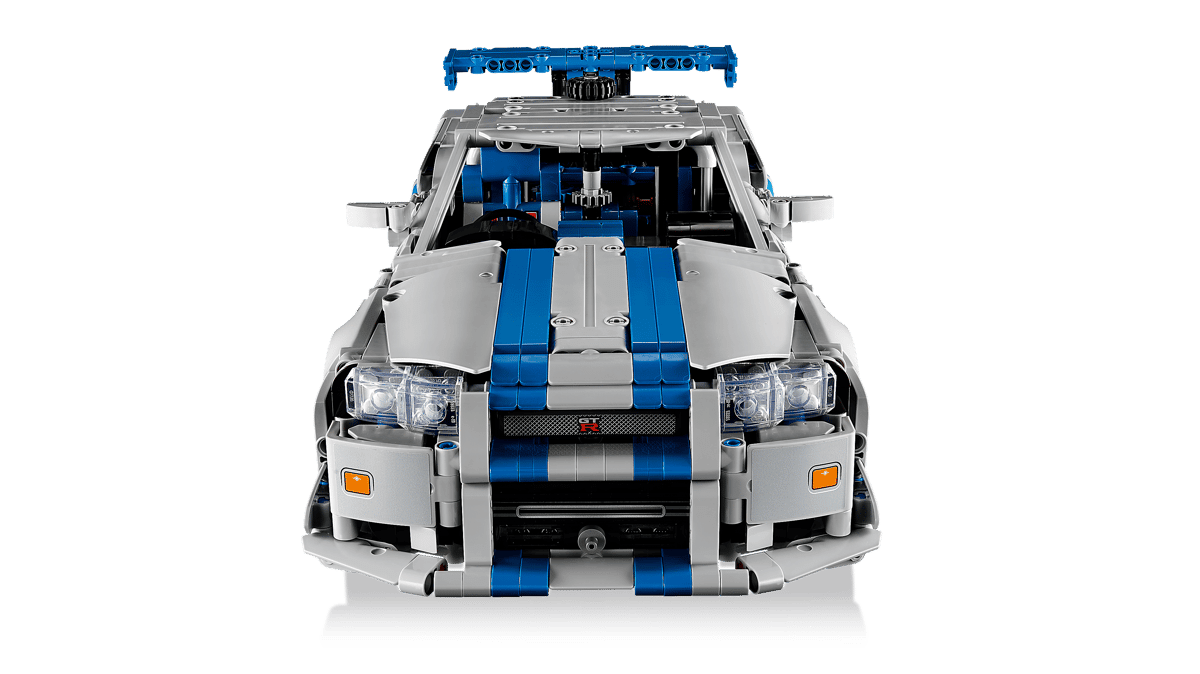 LEGO Technic 2 Fast 2 Furious Nissan Skyline GT-R (R34) 42210 – Fast & Furious Collectible Car Building Set