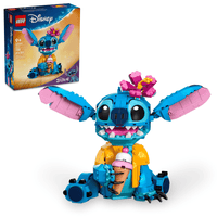 LEGO Disney Stitch 43249 – Lilo & Stitch Buildable Figure, 730 Pieces, 20cm