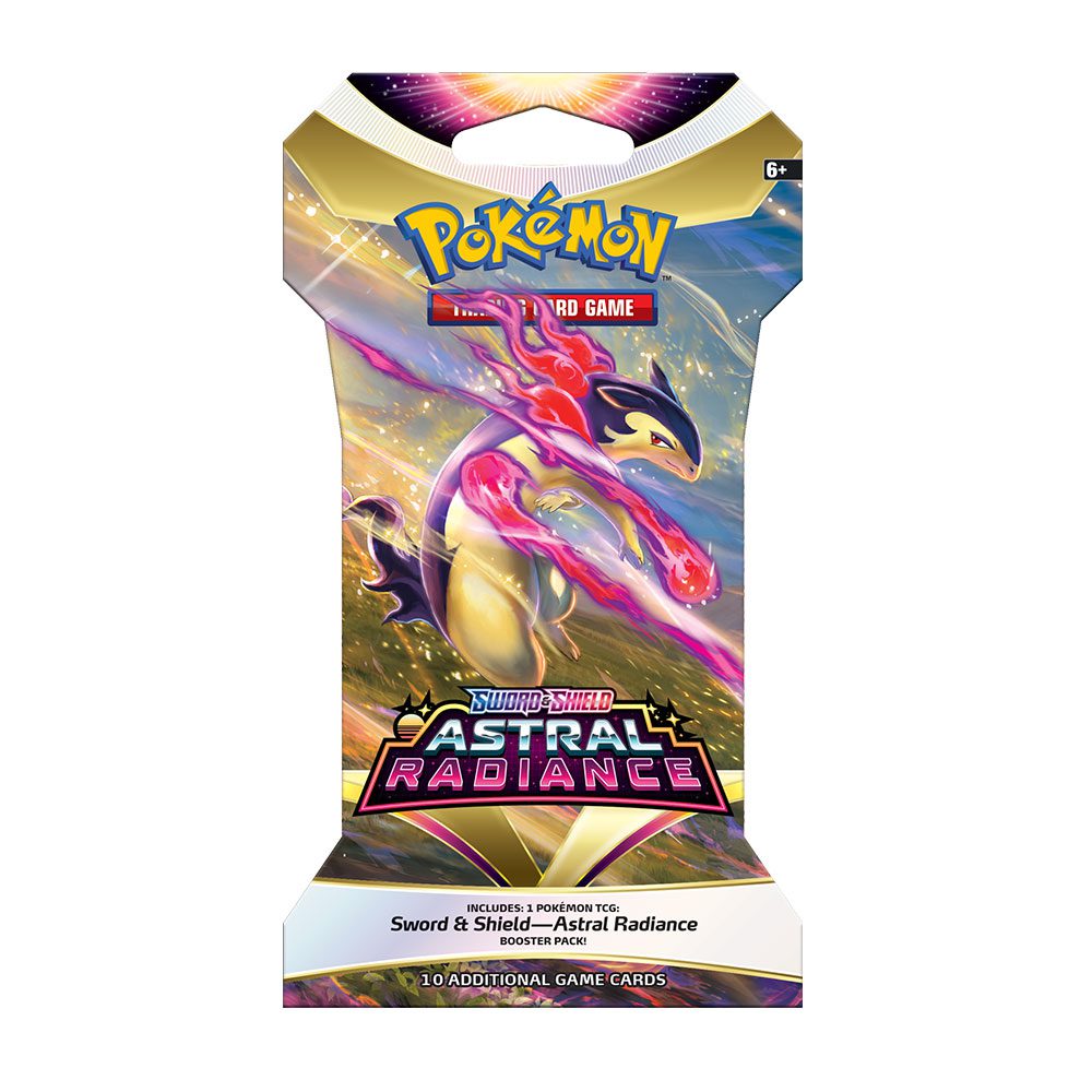 Pokémon TCG: Astral Radiance Sleeved Booster by LAB7 Malta