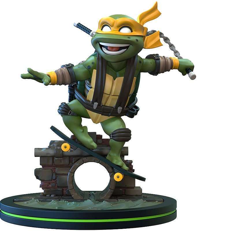 Teenage Mutant Ninja Turtles Q-Fig Figure Michelangelo 13 cm by LAB7 Malta