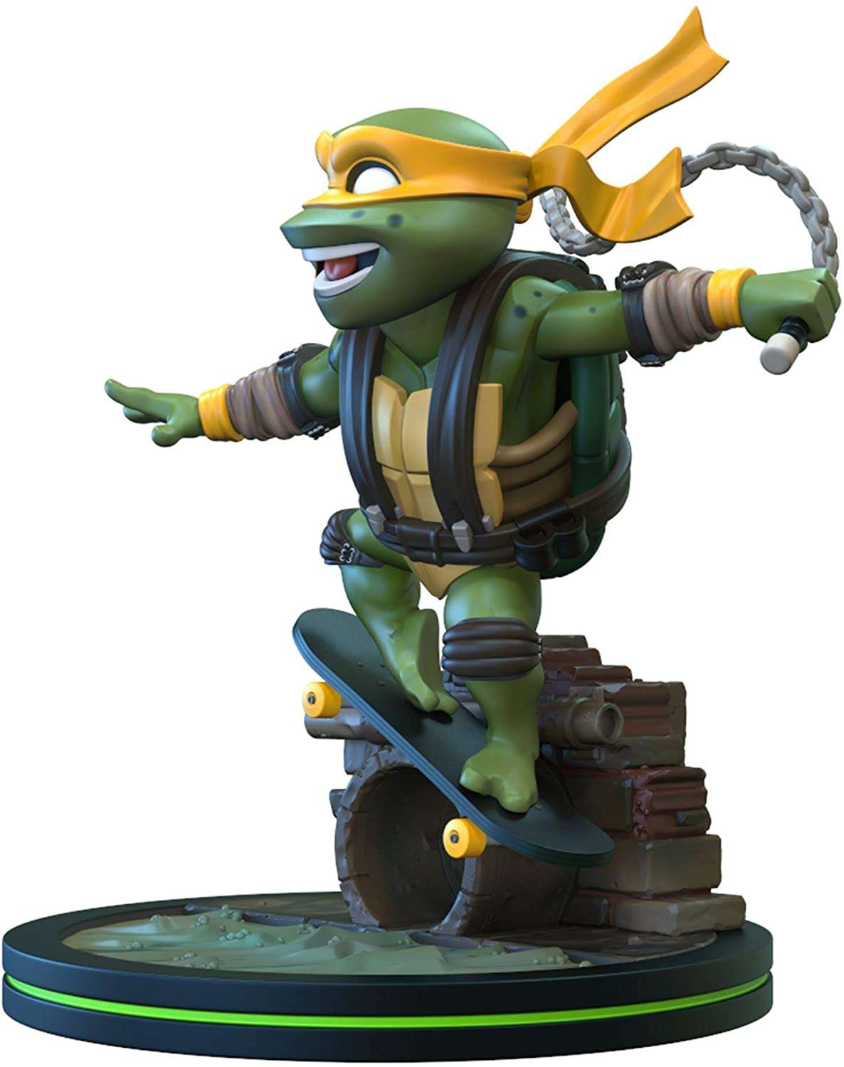 Teenage Mutant Ninja Turtles Q-Fig Figure Michelangelo 13 cm by LAB7 Malta