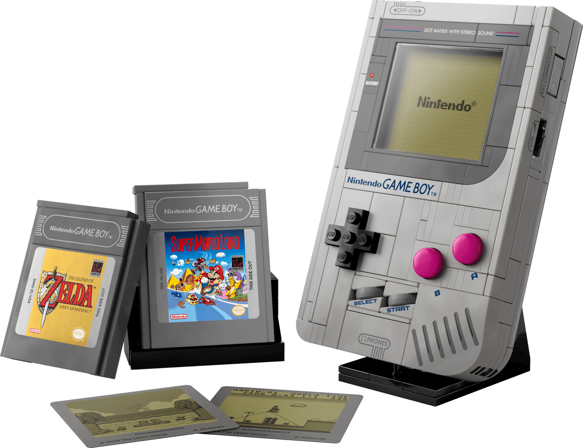 LEGO Nintendo Game Boy 72046 – 421-Piece Retro Gaming Collectible Display Set for Adults