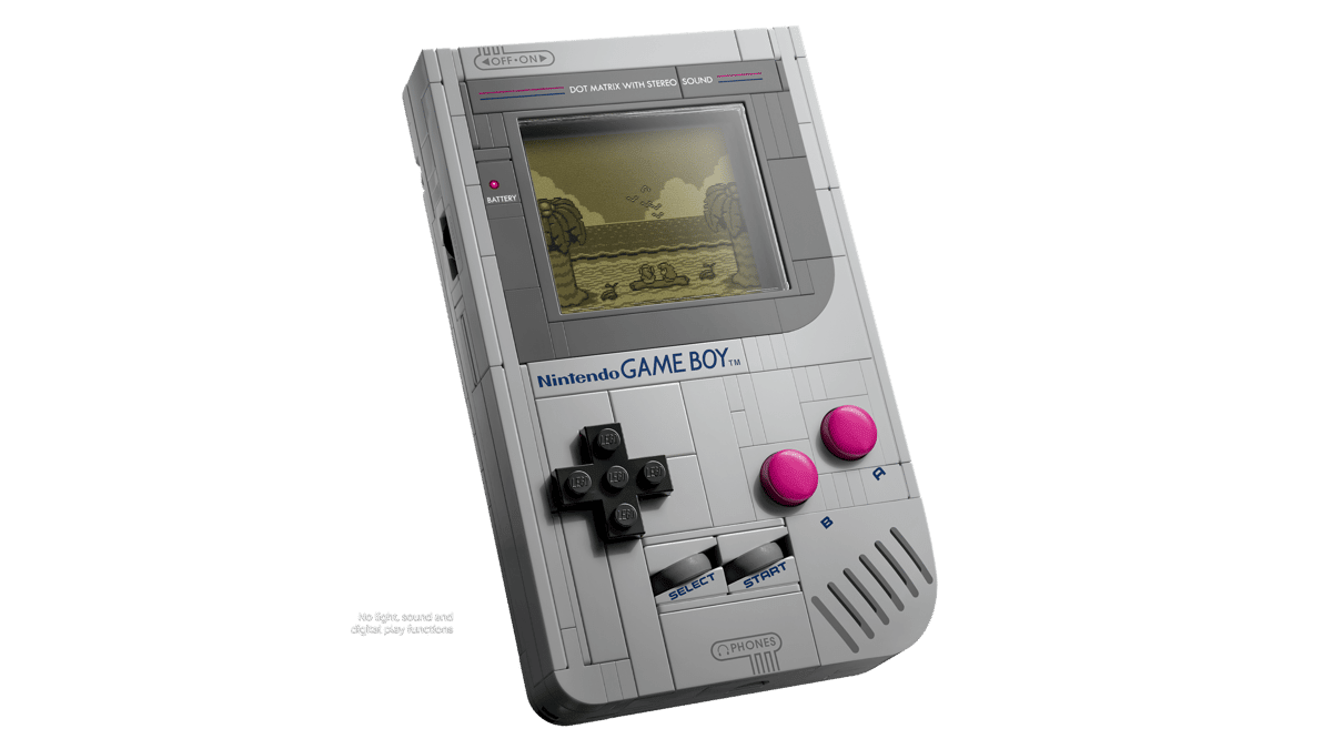 LEGO Nintendo Game Boy 72046 – 421-Piece Retro Gaming Collectible Display Set for Adults