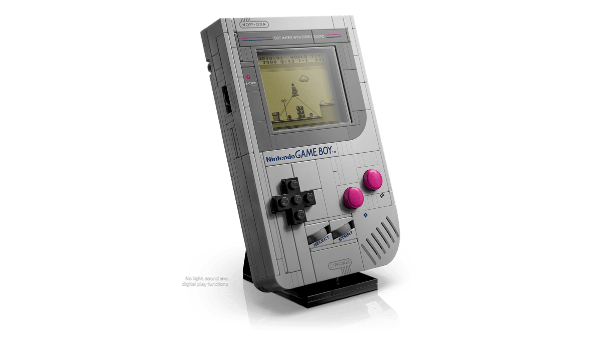 LEGO Nintendo Game Boy 72046 – 421-Piece Retro Gaming Collectible Display Set for Adults