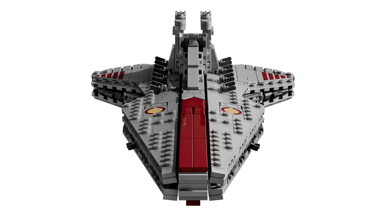 LEGO Star Wars Venator-Class Attack Cruiser 75441 – 643-Piece Starship Display Model
