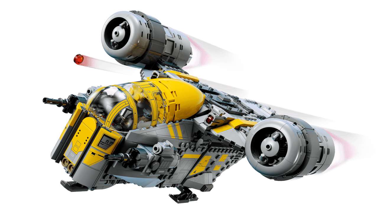 LEGO Star Wars The Razor Crest 75447 – 930-Piece Mandalorian & Grogu Starship Building Set