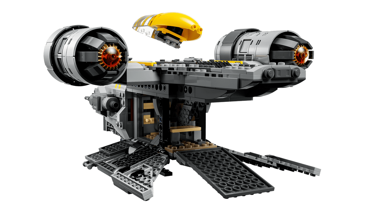 LEGO Star Wars The Razor Crest 75447 – 930-Piece Mandalorian & Grogu Starship Building Set