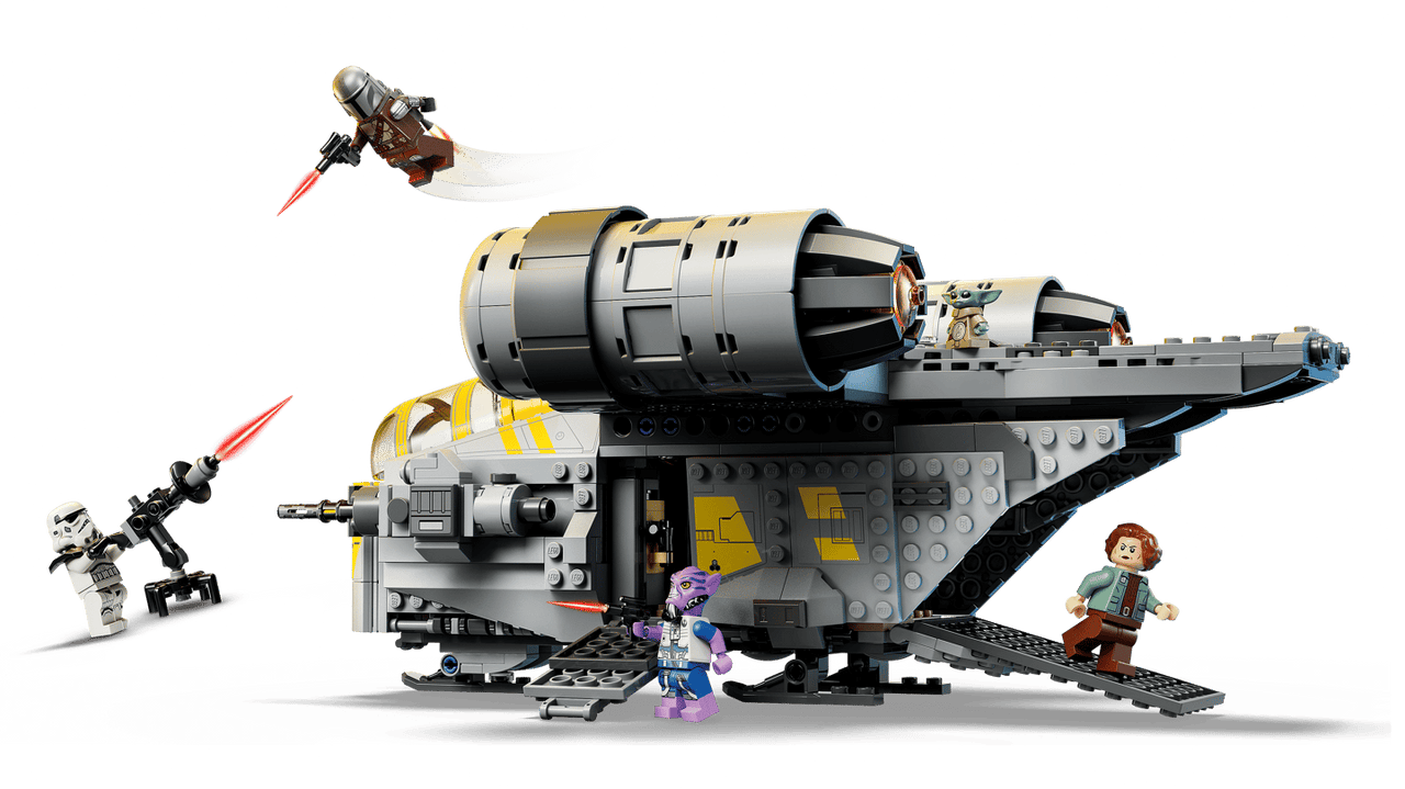 LEGO Star Wars The Razor Crest 75447 – 930-Piece Mandalorian & Grogu Starship Building Set