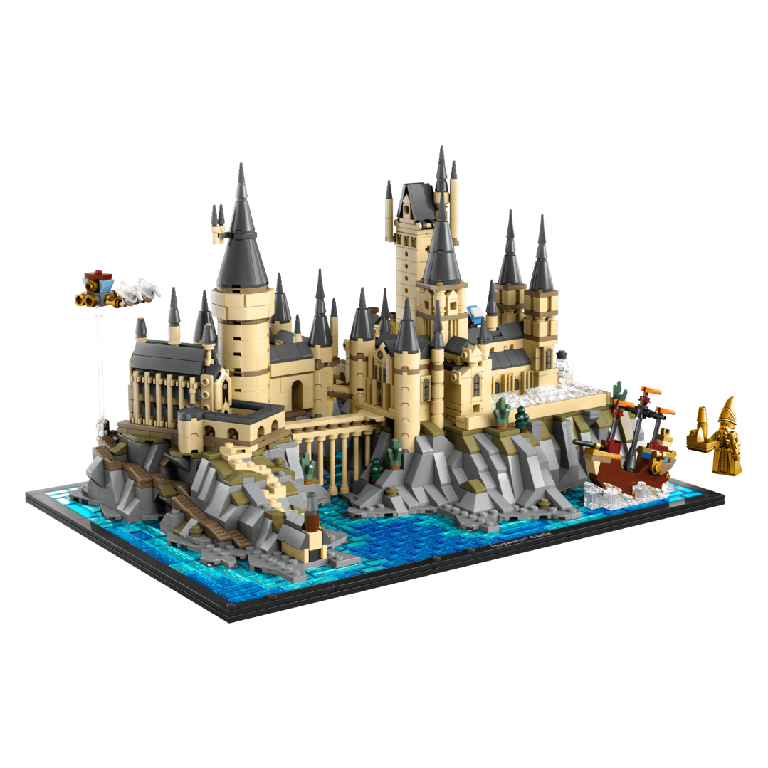LEGO Harry Potter Hogwarts Castle and Grounds 76419 – 2,660-Piece Collectible Hogwarts Display Set for Adults
