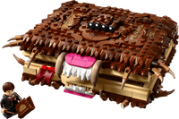 LEGO Harry Potter Chomping Monster Book of Monsters 76449 – 518-Piece Pull-Back Building Set with Neville Longbottom