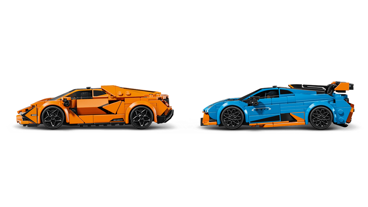 LEGO Speed Champions Lamborghini Revuelto & Huracán STO 77238
