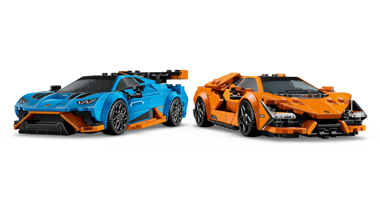 LEGO Speed Champions Lamborghini Revuelto & Huracán STO 77238