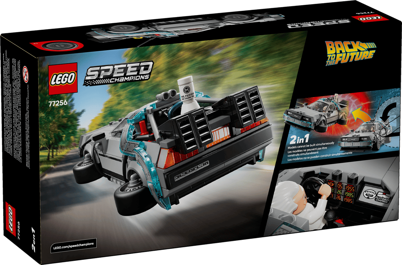 LEGO Speed Champions Back to the Future Time Machine 77256