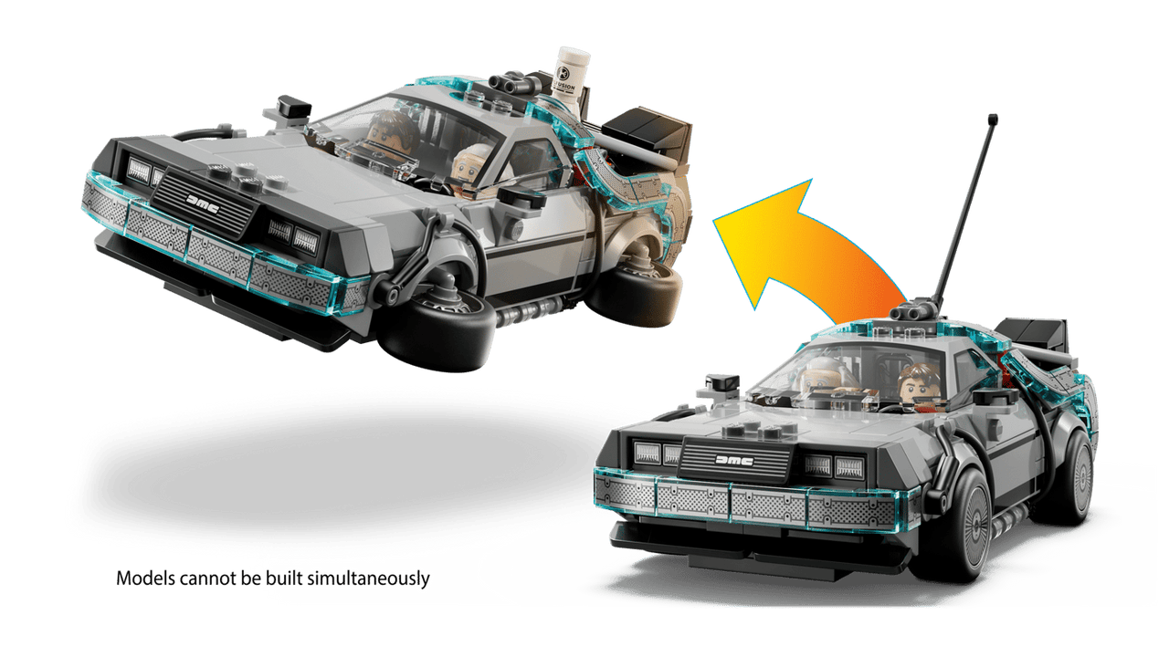 LEGO Speed Champions Back to the Future Time Machine 77256
