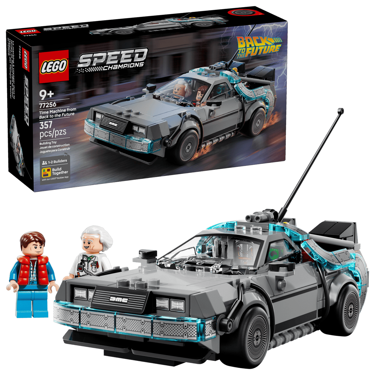 LEGO Speed Champions Back to the Future Time Machine 77256