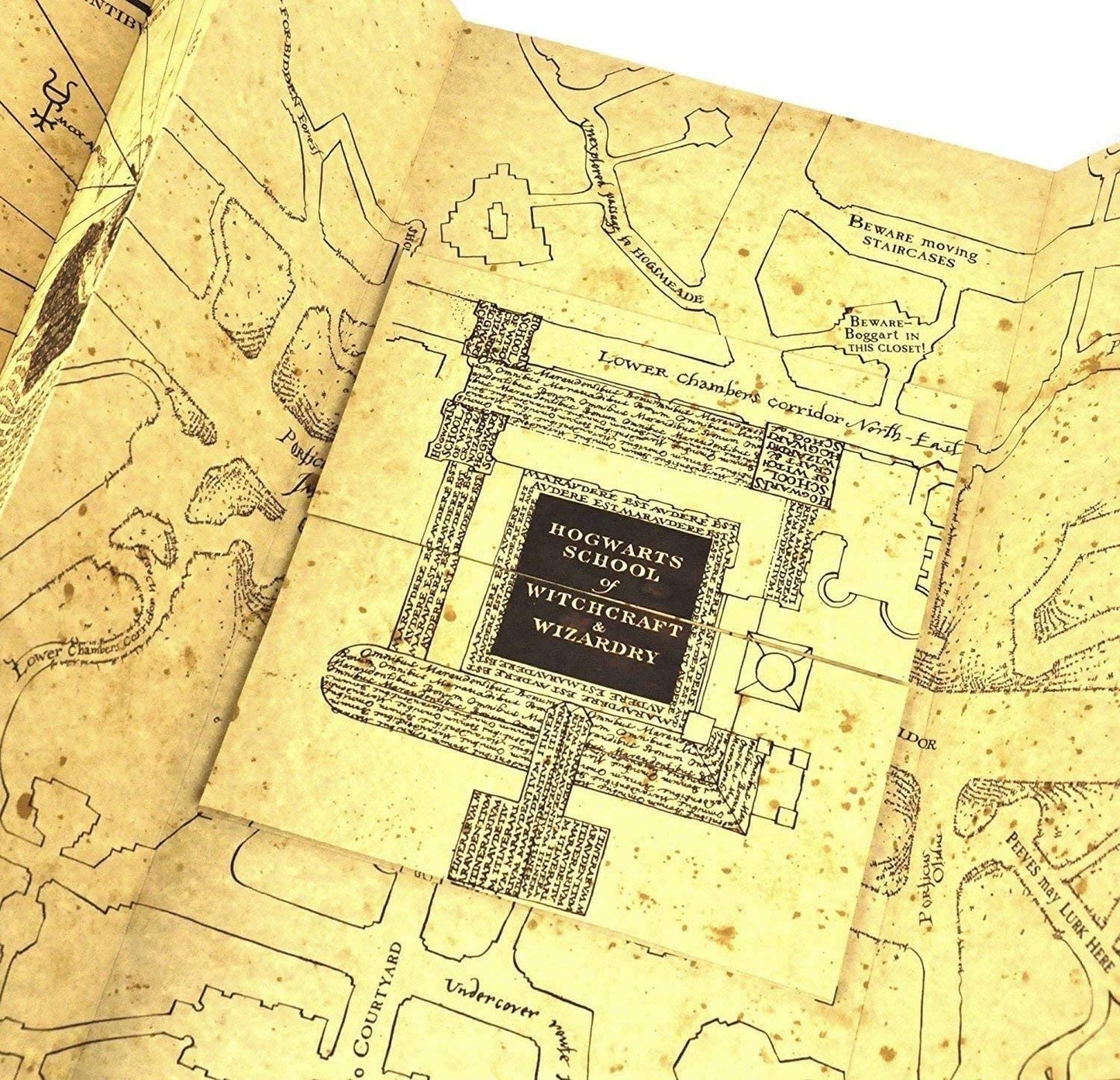 The Noble Collection Harry Potter Replica 1/1 Marauder´s Map by LAB7 Malta