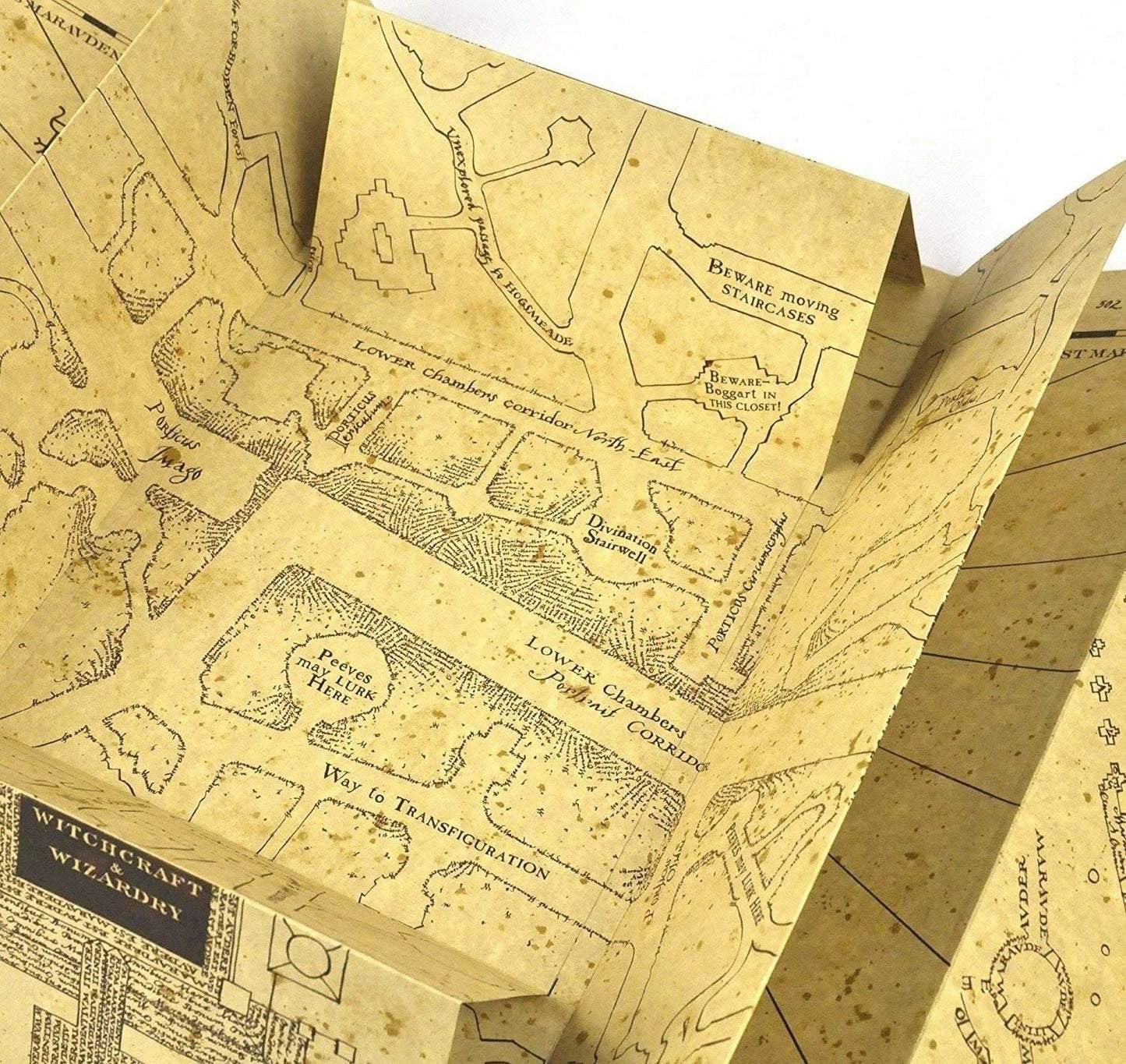 The Noble Collection Harry Potter Replica 1/1 Marauder´s Map by LAB7 Malta