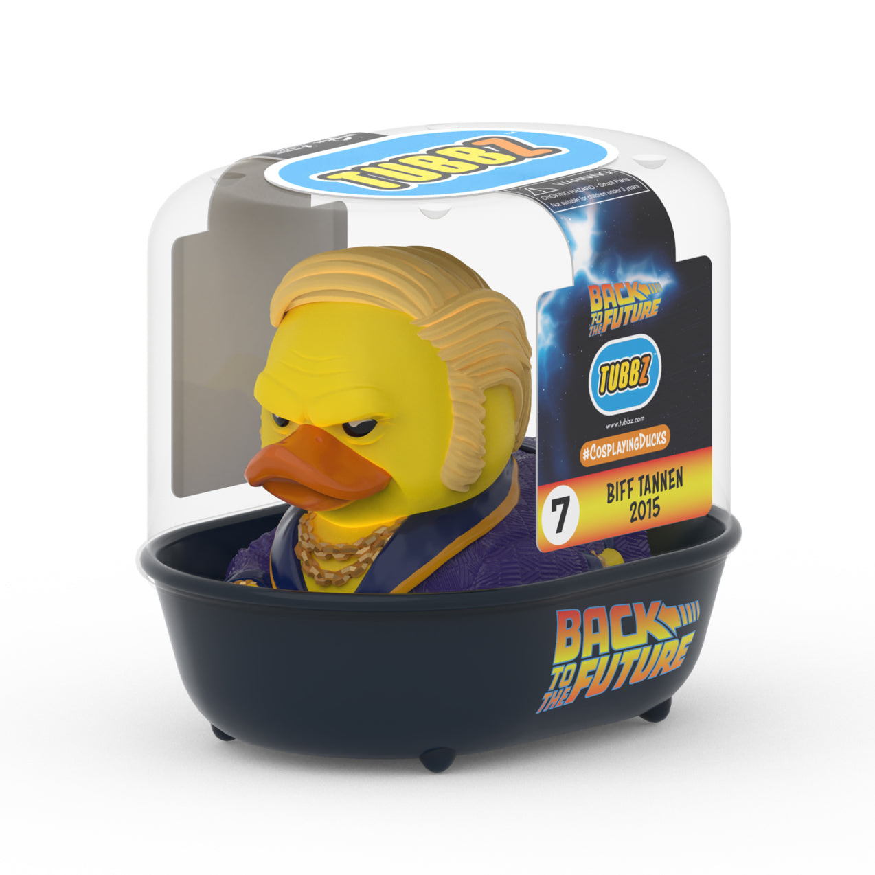 TUBBZ Back To The Future Biff Tannen 2015 Cosplaying Duck Collectible by LAB7 Malta Europe