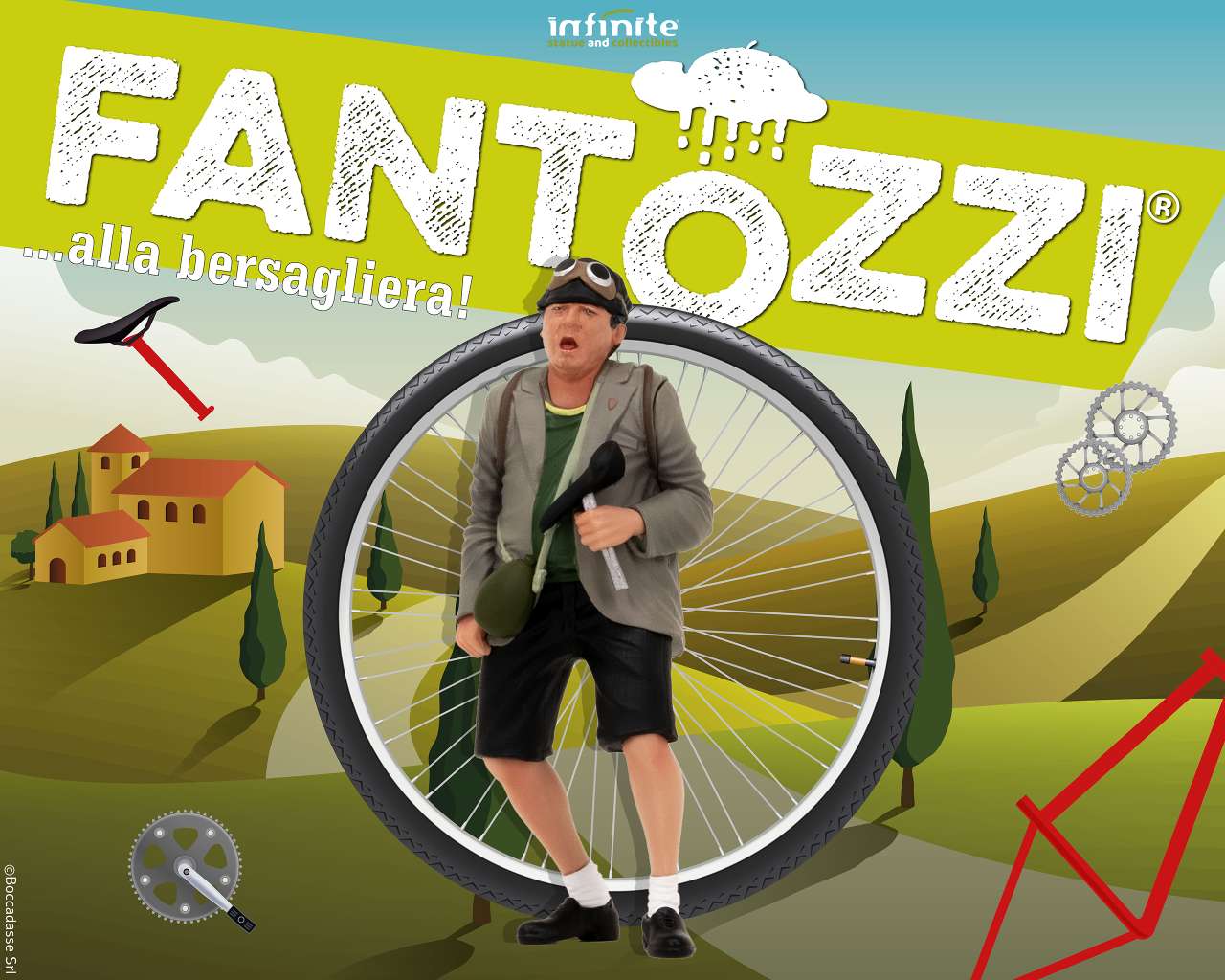 Fantozzi – Fantozzi ... To The Bersagliera PVC Mini Figures