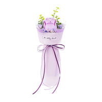 ROKR Purple Rose AF021 – 54-Piece DIY 3D Flower Bouquet Puzzle