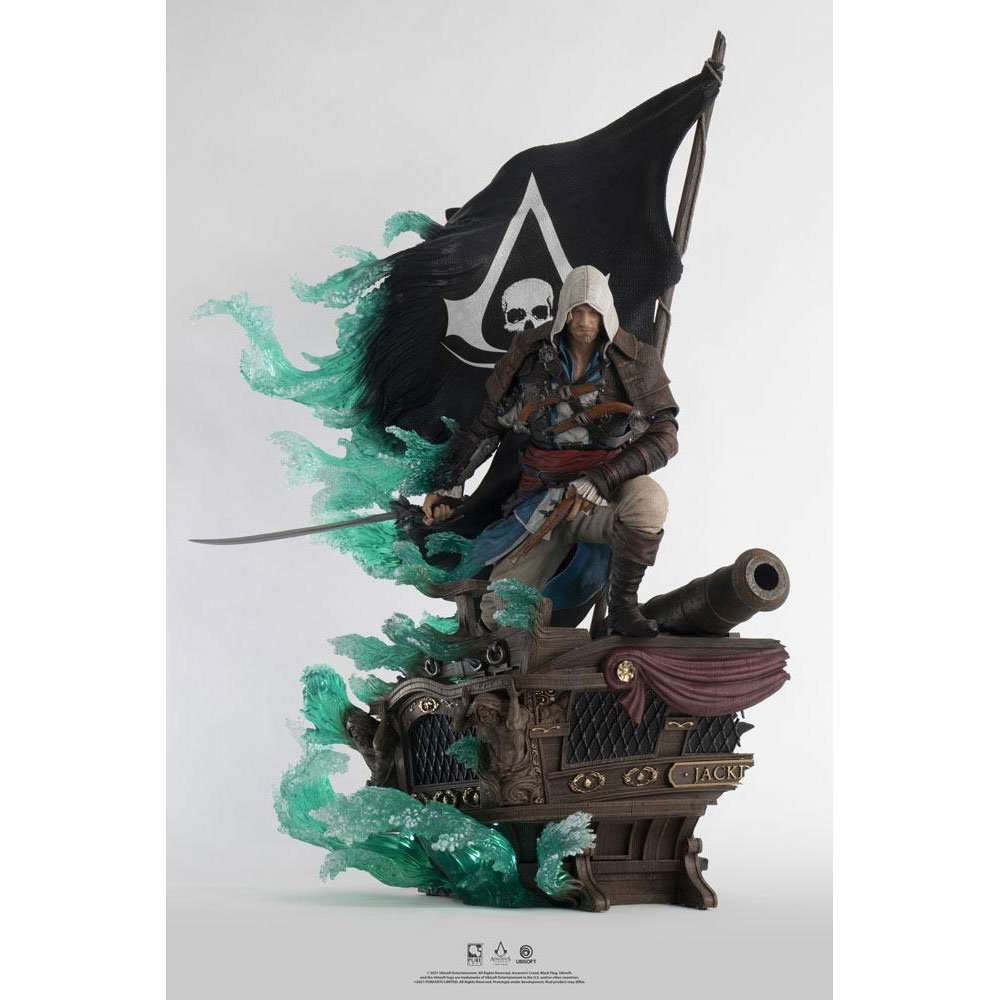 Pure Arts Assassin´s Creed Statue 1/4 Animus Edward Kenway 73 cm by LAB7 Malta