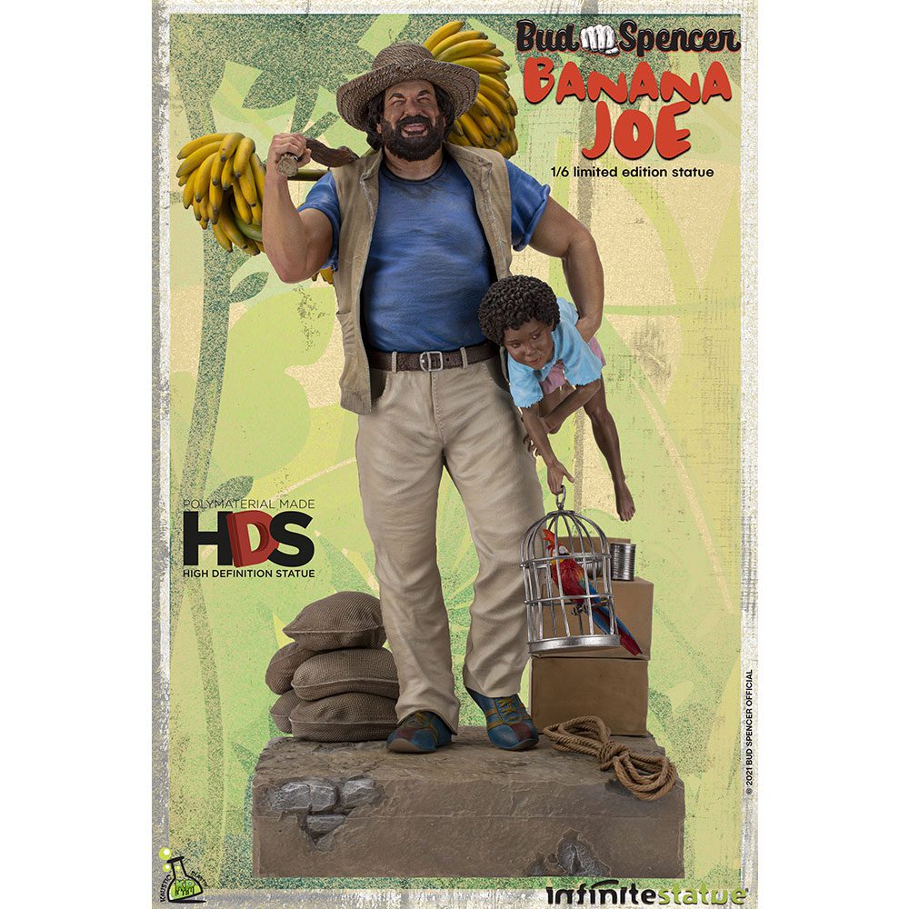 Infinite Statue Bud Spencer As Banana Joe Old & Rare 1/6 Resin Statue by LAB7 Malta