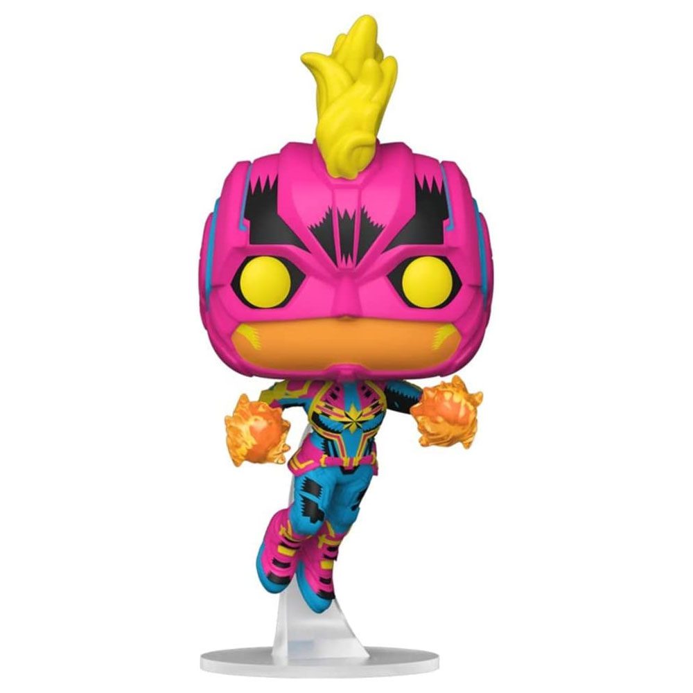 Funko POP! Marvel: Blacklight - Captain Marvel Blacklight Pop! #908 by LAB7 Malta