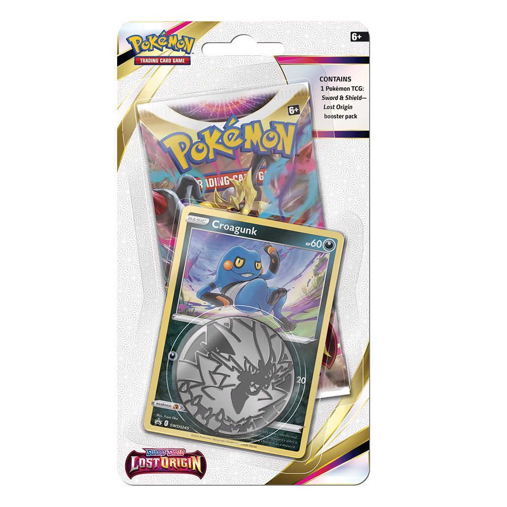 Pokémon TCG: Lost Origin - Checklane Blister Croagunk by LAB7