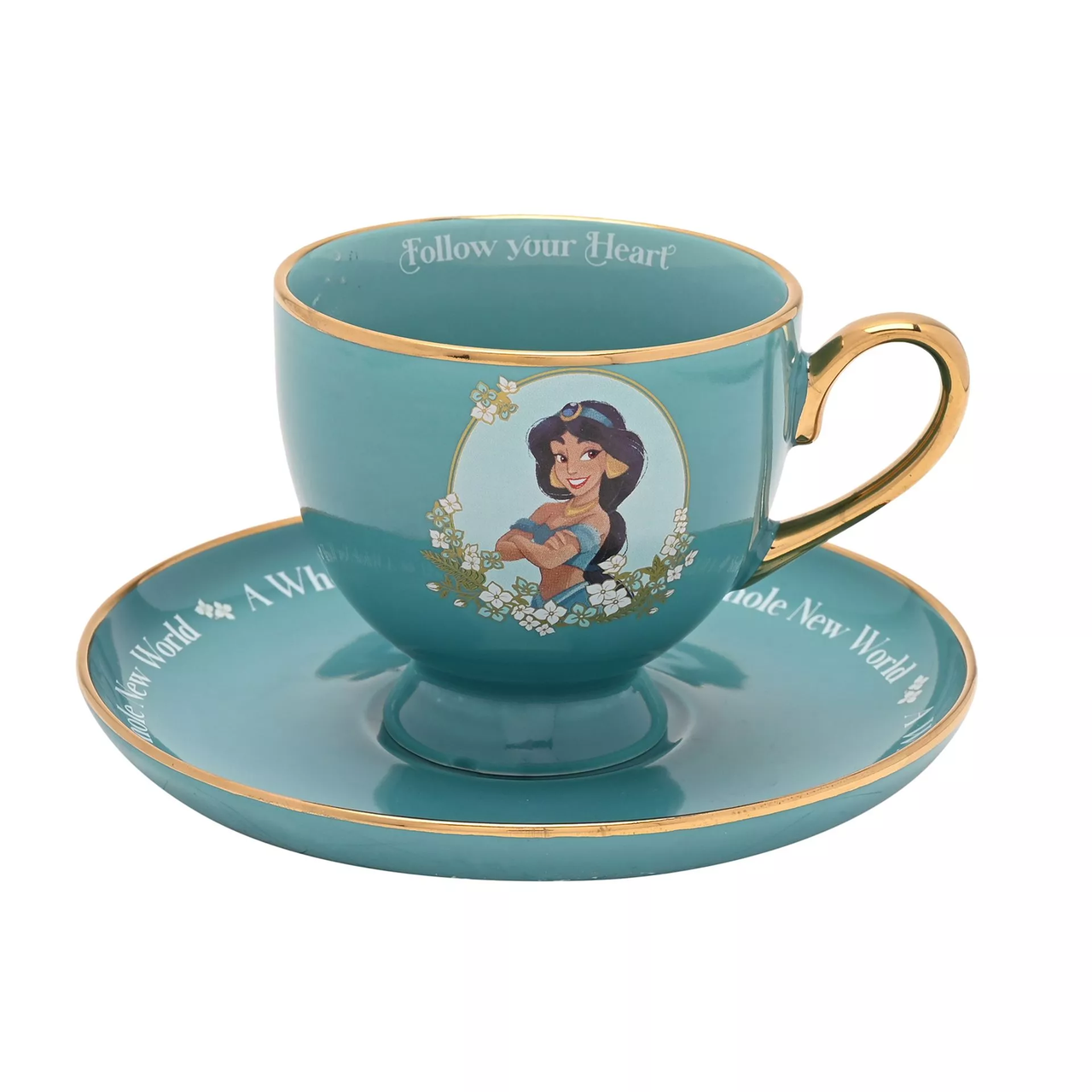 Widdop Disney Princess – Jasmine Tea Cup & Saucer 7oz