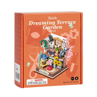 Rolife Dreaming Terrace Garden DS030 – DIY Miniature Flower Room Kit