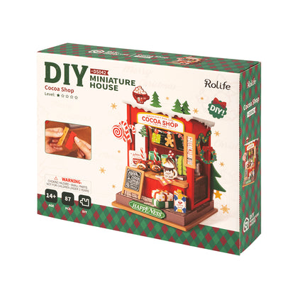 Rolife Cocoa Shop DIY Miniature House Kit DS042