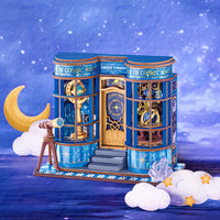 Rolife Magic Astronomy Shop DS048 – 85-Piece DIY Miniature House Kit