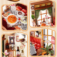 Rolife Champs-Élysées Bistro DS053 – 160-Piece DIY Miniature House Kit