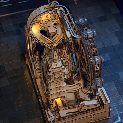 ROKR Marble Travel London Marble Run 3D Wooden Puzzle EGB01