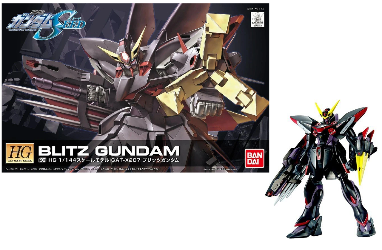 Bandai HG 1/144 Blitz Gundam GAT-X207 Model Kit – SEED