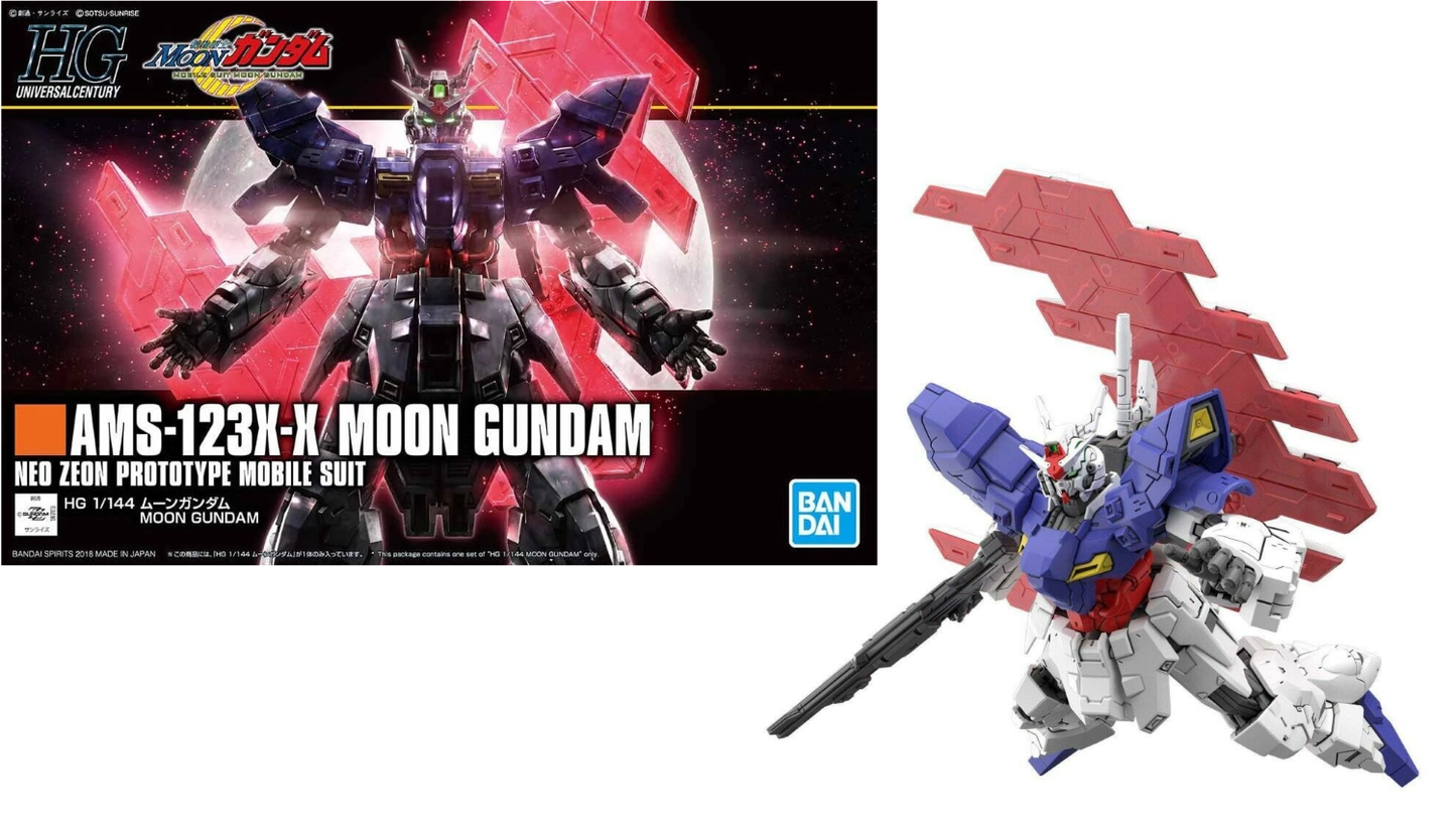Bandai HGUC 1/144 Moon Gundam Model Kit – Mobile Suit Moon Gundam